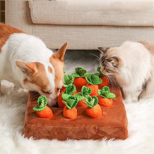 CarrotHunt™ Dog Puzzle 🐾🥕